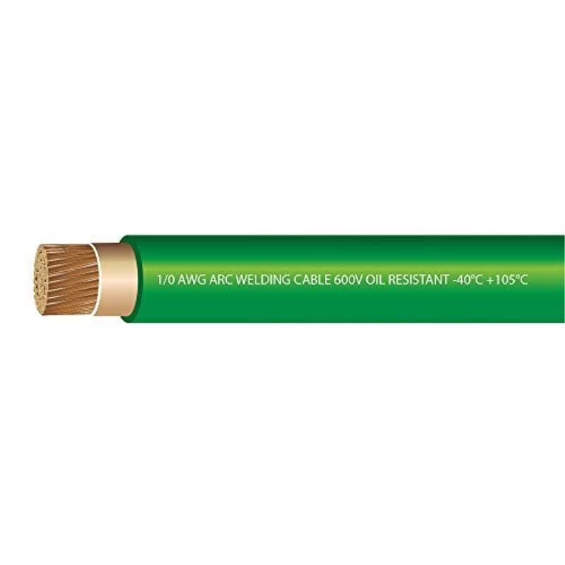 Green 25 Feet Welding Cable F731