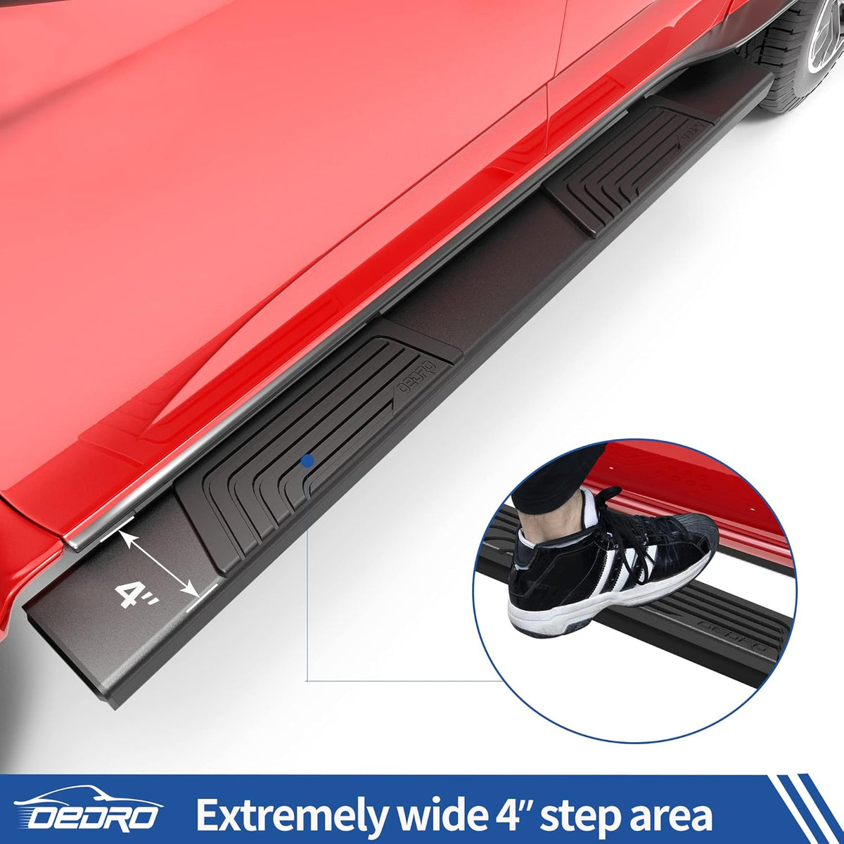 Textured Black Heavy Duty Truck Nerf Bars Side Steps R354