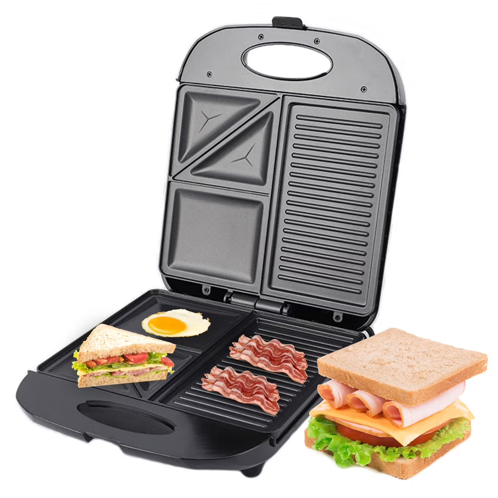 Bread Machine Waffle Maker with Non-Stick Coating C518