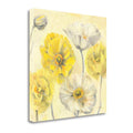 18x22 Gold and White Contemporary Canvas O147