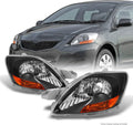 Black Headlights Pair for Toyota Yaris Sedan U218929