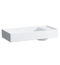 White Rectangular Wall Mount Bathroom Sink T965573