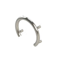 Brushed Stainless Steel Accent Ring Grab Bar P333