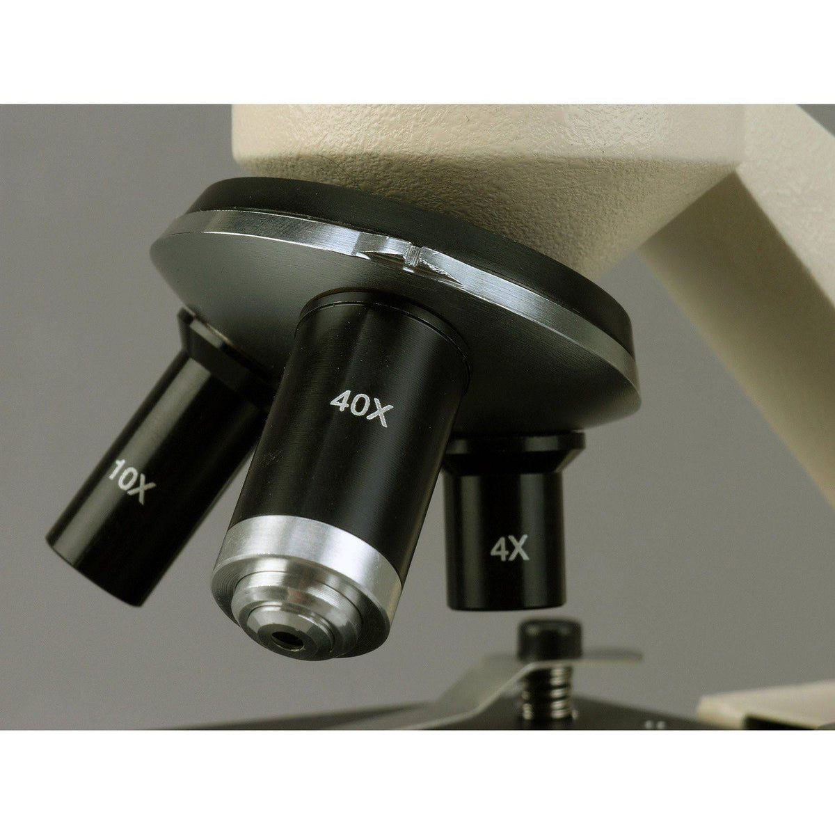 All-Metal All Optical Glass Lens Student Biological Field Microscope with LED Light Y419