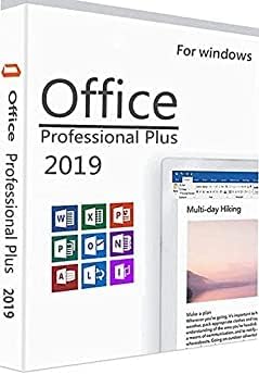 Office 2019 Professional Plus for 1 PC, 32/64-bit, Pack of 2 P466481