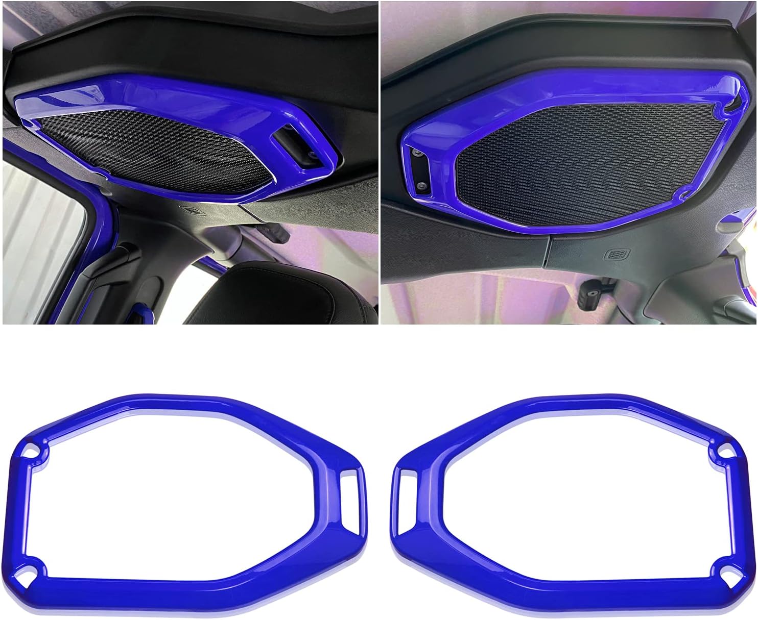 Red 2PCS Wrangler Trim Kit Interior Accessories Z888