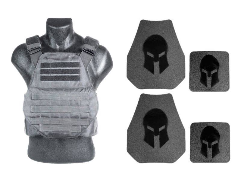 Wolf Gray Body Armor and Plate Carrier Package C24064