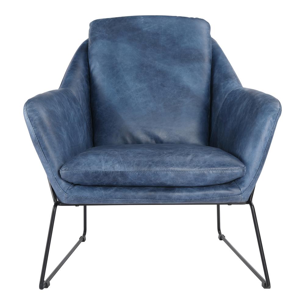 Blue Club Chair K27106