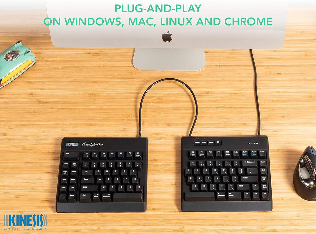 Quiet Ergonomic Split Mechanical Keyboard U149