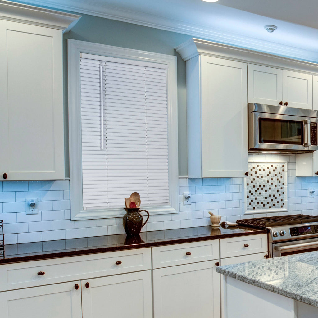 White Vinyl Blind C3308