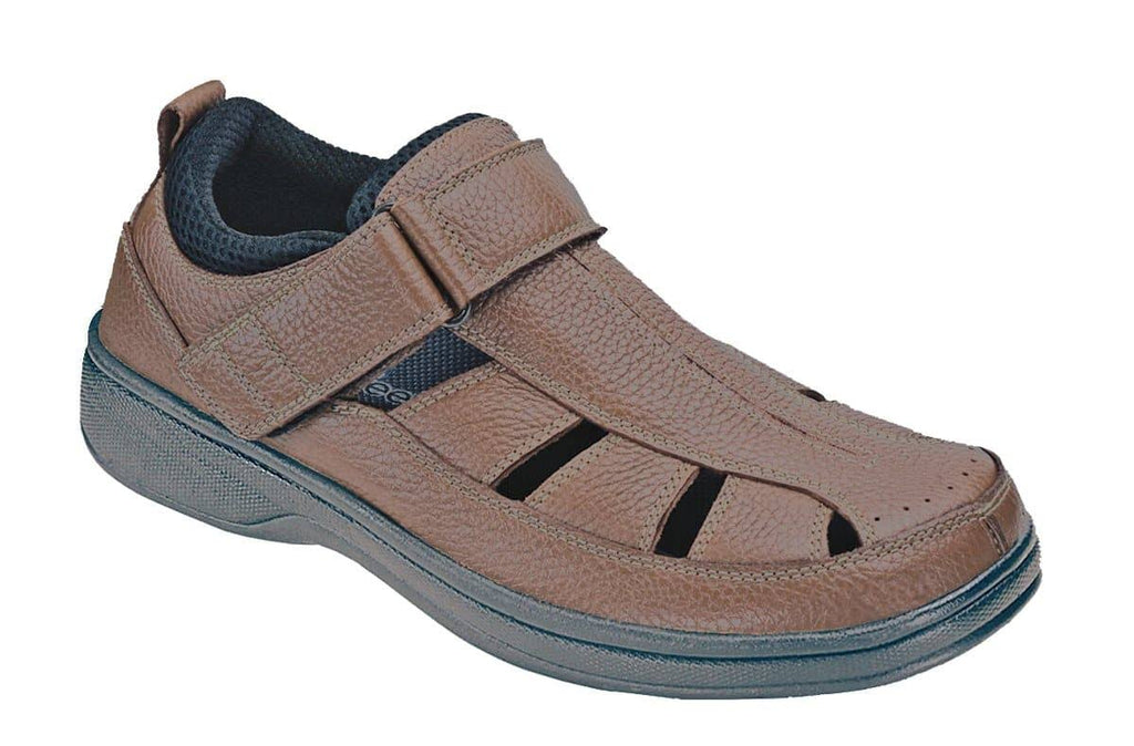 Brown OrthoFeet Shoes K3146