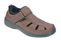 Brown OrthoFeet Shoes K3146