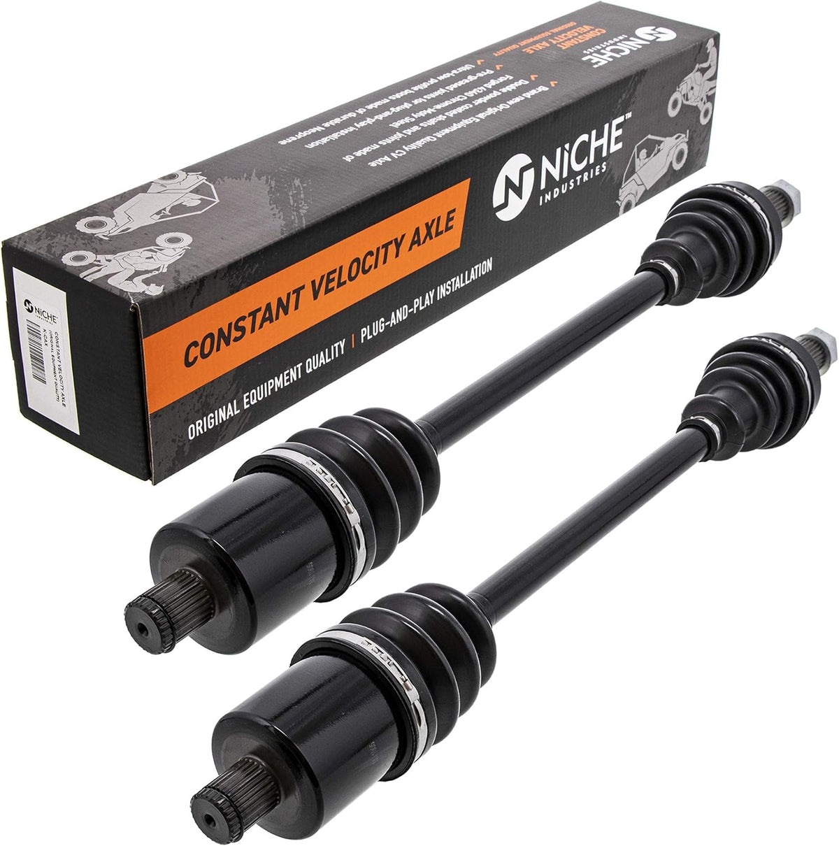 Rear Left and Right CV Axle Drive Shaft 2 Pack F2658
