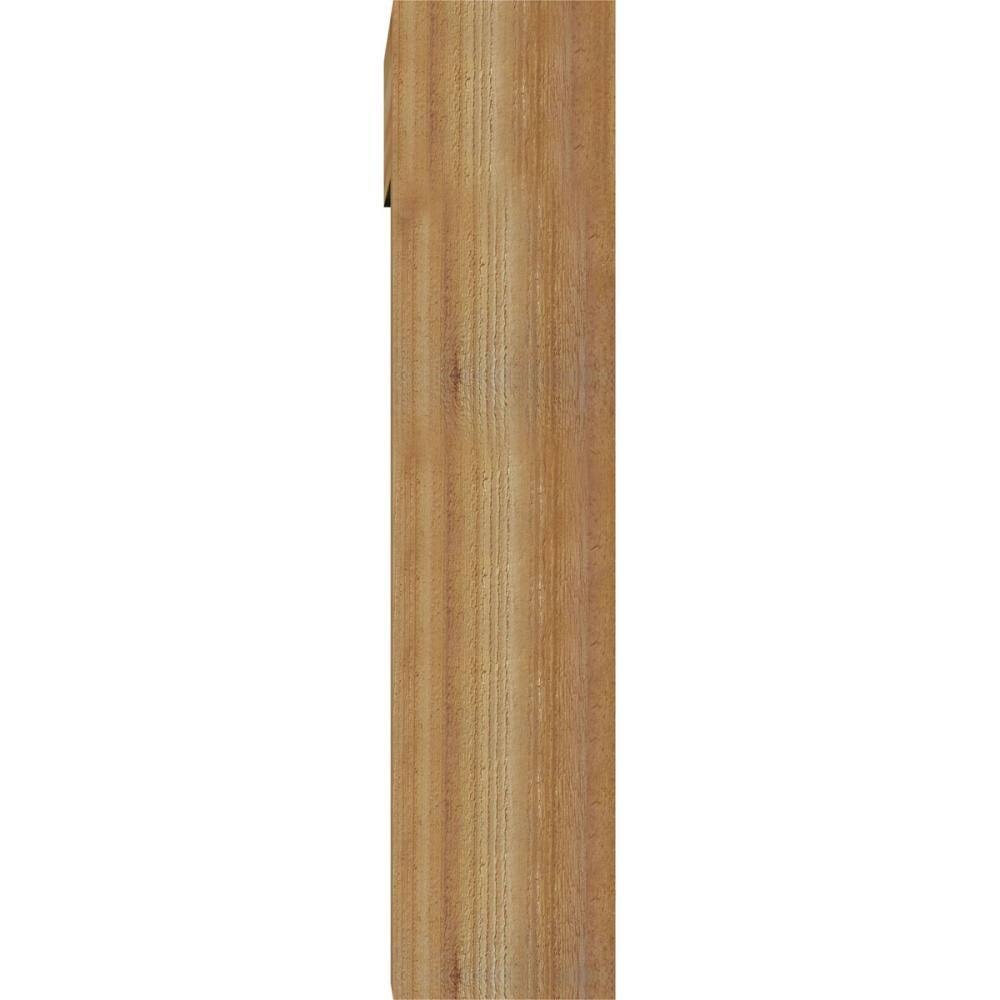 8x22W x 24x22D x 36x22H Western Red Cedar Bracket with Offset Brace I6202