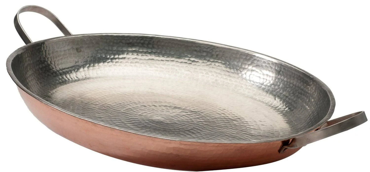 Hammered Copper Paella Pan V942