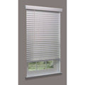 Cordless Faux Wood Blind, White, 65-3/4x22 H79667