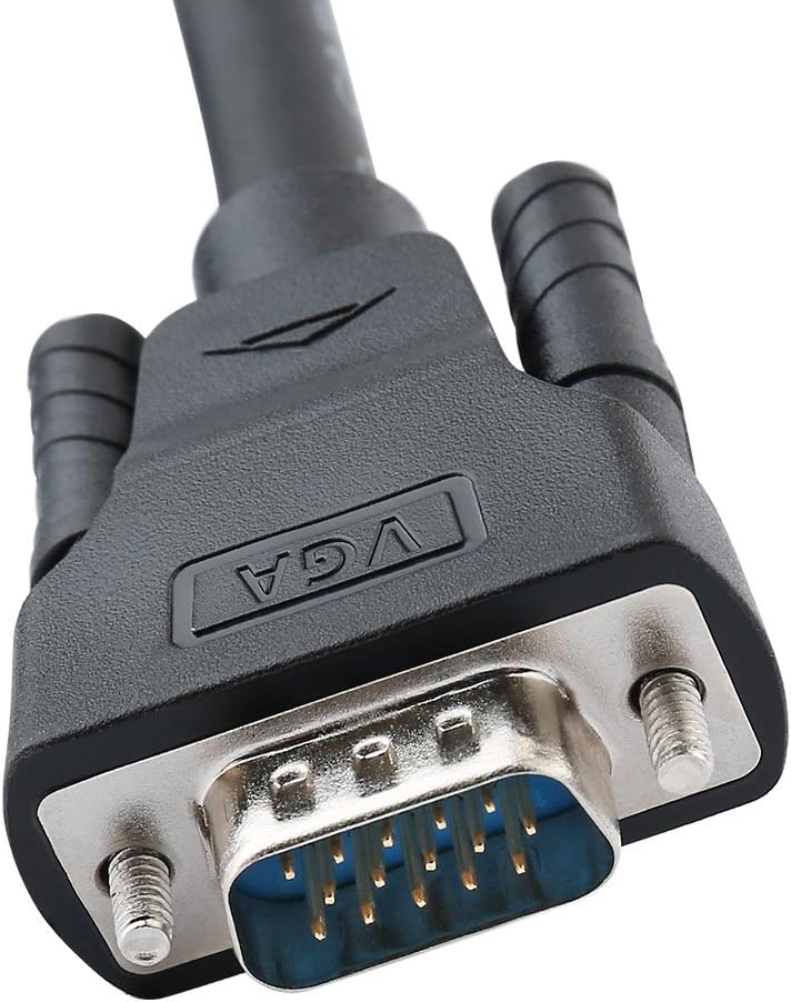 Black 46m VGA Cable Male to Male Z6648