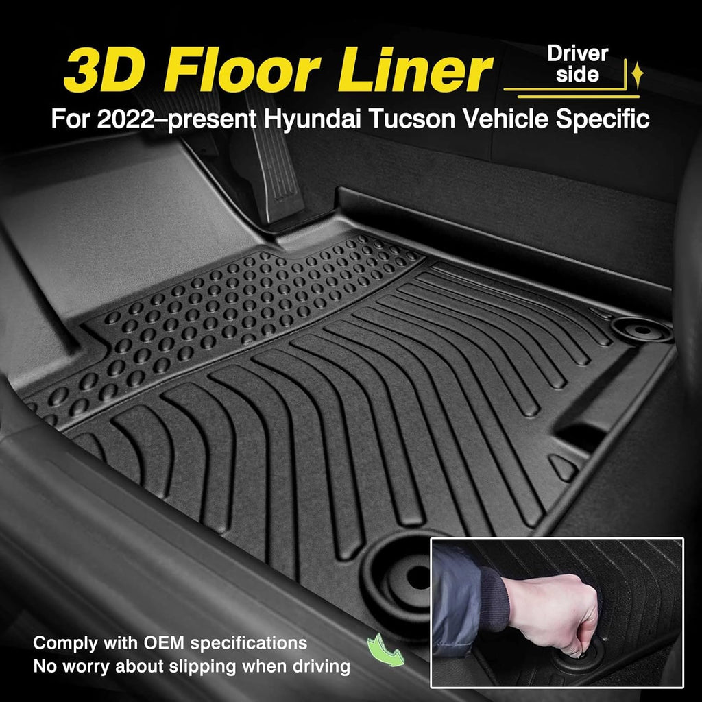 All Weather Floor Mats for 2022 2023 Hyundai Tucson G731760