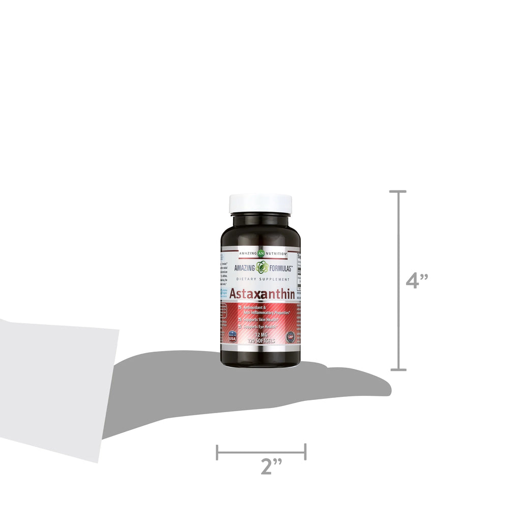 Astaxanthin 12mg 120 Softgels Supplement U753692