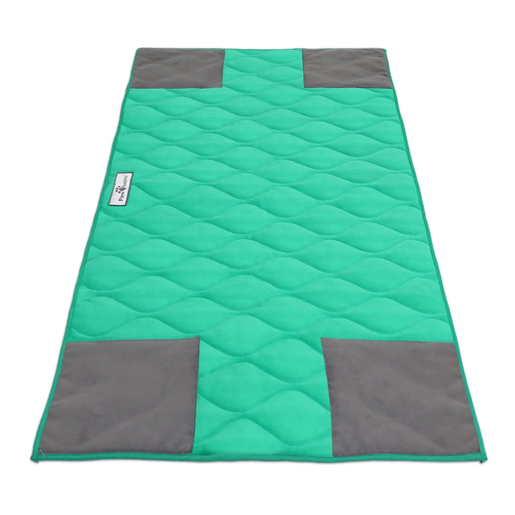 Guinea Pig Fleece Cage Liners, Reinforced Corners Pee Pads (Midwest, Green) F508