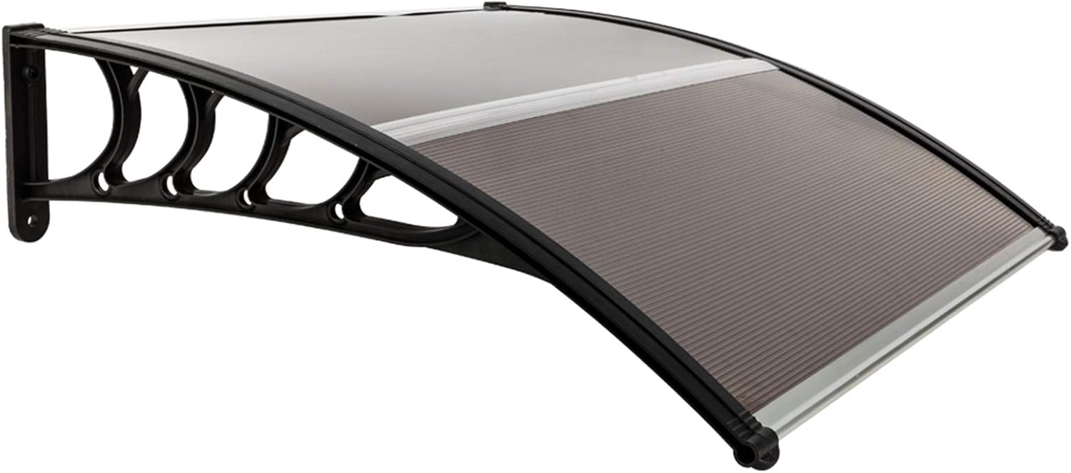 White and Grey Door and Window Awning Canopy A13551
