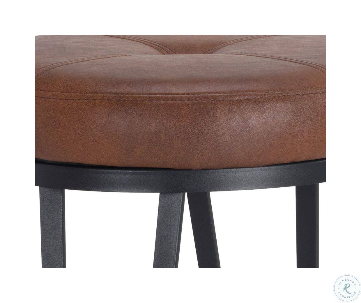 Black Swivel Barstool W36237
