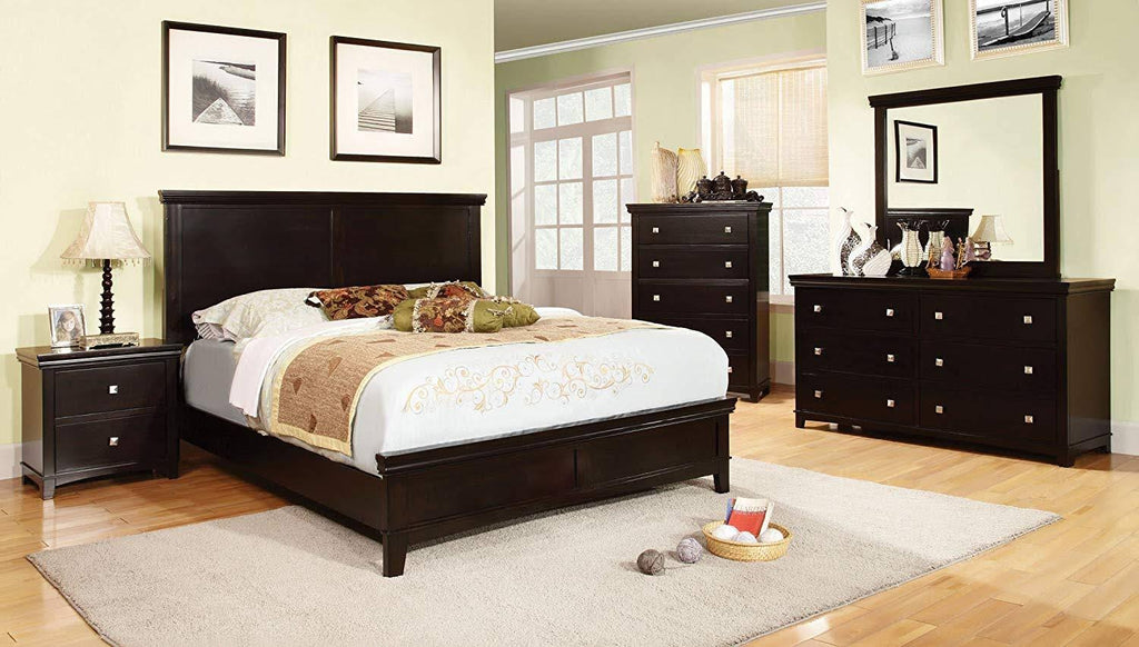 King Bed in Espresso Q57635