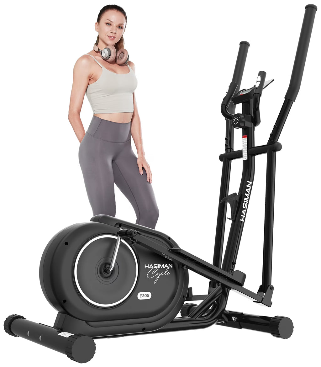 Magnetic Elliptical Exercise Machine with Pulse Rate Grips I69704