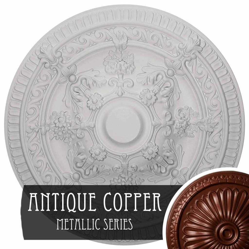 Vincent Ceiling Medallion (pale Gold) I482