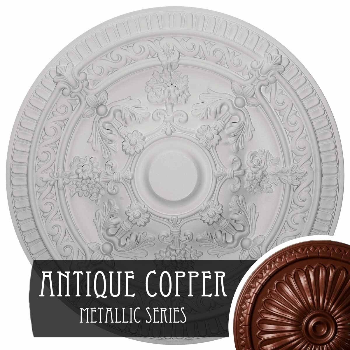 Vincent Ceiling Medallion (pale Gold) I482