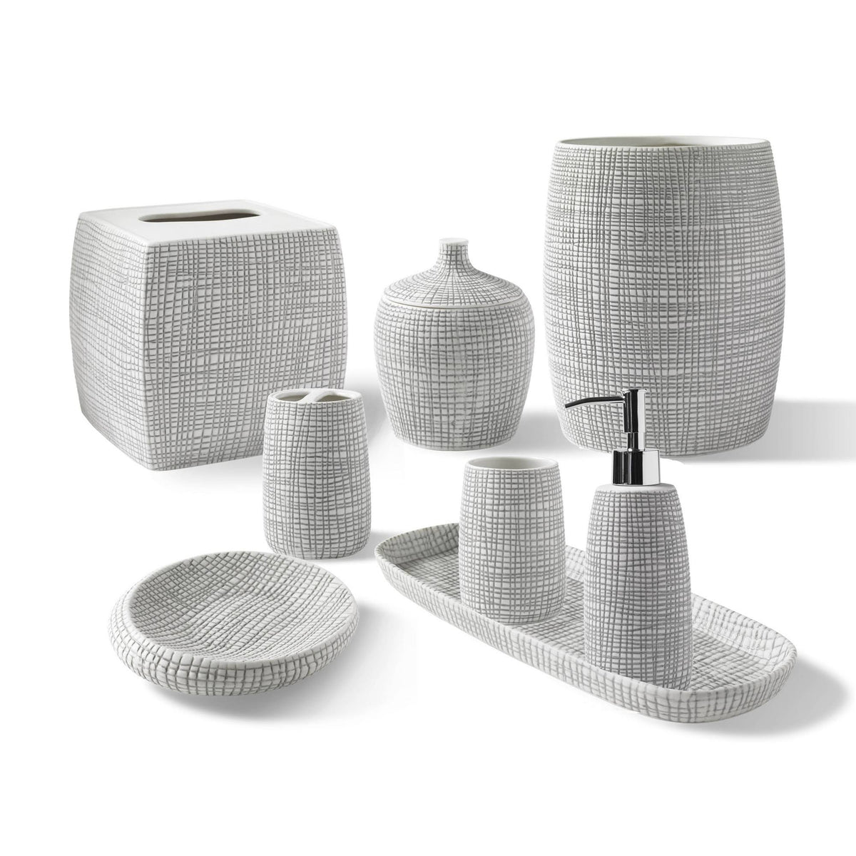 Raffia Wastebasket G147105