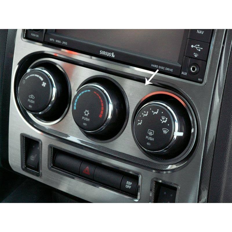 A/C Control Trim Plate T459