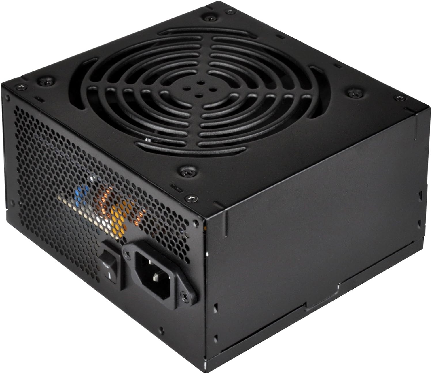 550 Watt 80 Plus Bronze ATX Power Supply with Flat Black Cables W7799