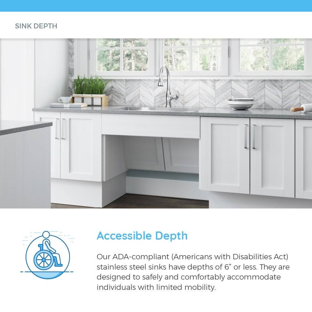 20 Gauge Stainless Steel Double Basin Drop-In Kitchen Sink M216
