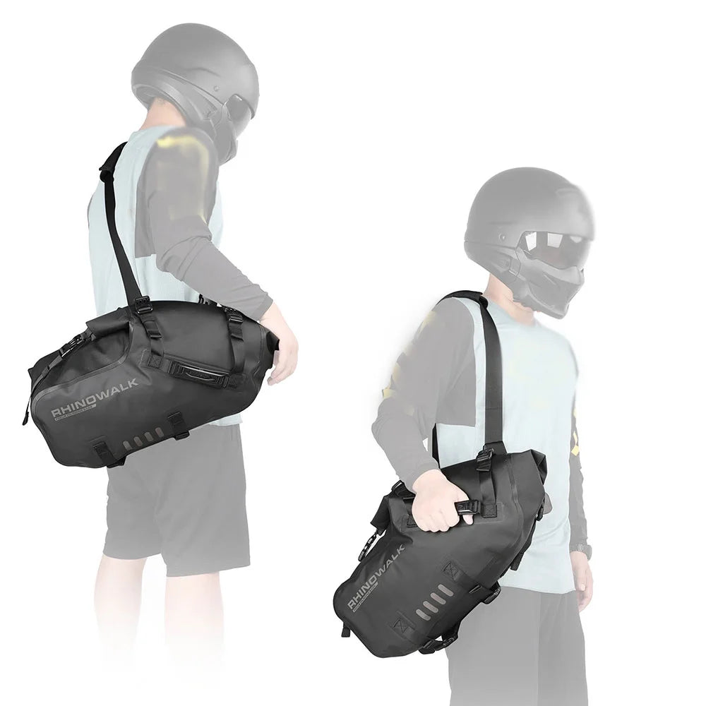 Motorcycle Rearseat Bag Large Capacity Universal Riding Rear Bag C291