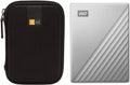 2TB Midnight Blue Portable External Hard Drive with Navy Blue Case J5809
