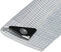 Heavy Duty Clear Fiber Reinforced 14 Mil Tarp (9' X 12') V74449