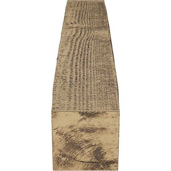 Rough Sawn Faux Wood Fireplace Mantel K307