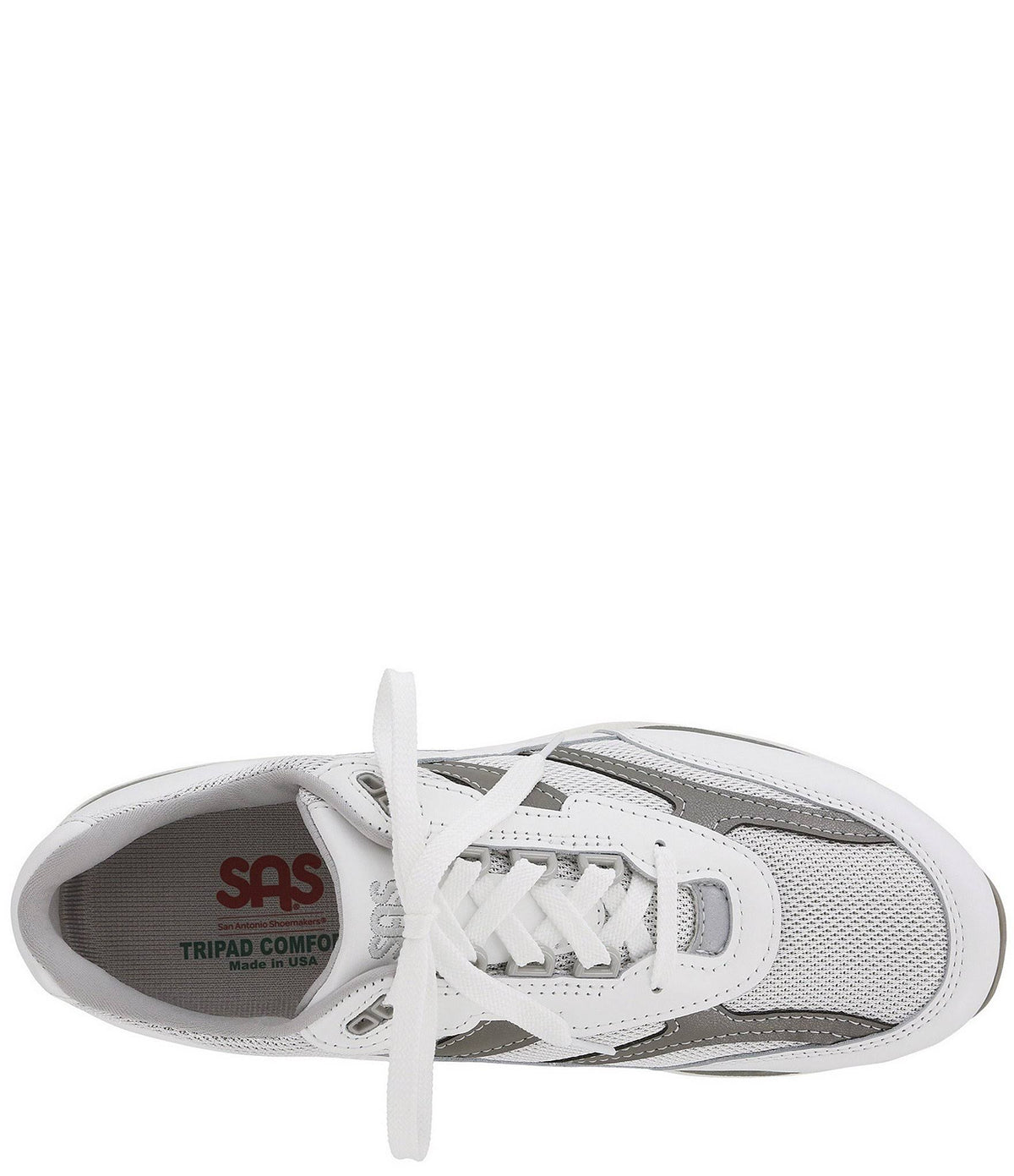 Men's Journey Mesh White 11 Narrow Shoes Y58188
