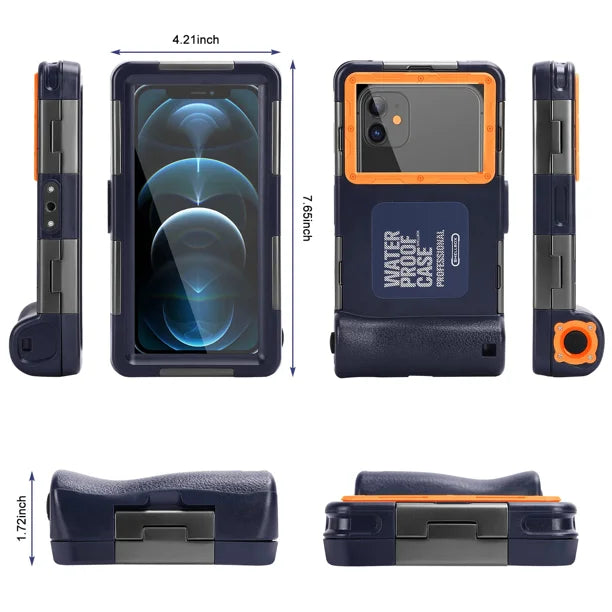 Waterproof Protective Case for Phones Up to 6.9 Inch M568