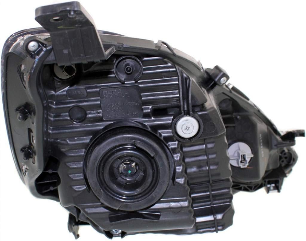 Passenger Side Halogen Headlight Assembly for 2012 2013 2014 Honda Fit Sport Model Q32145