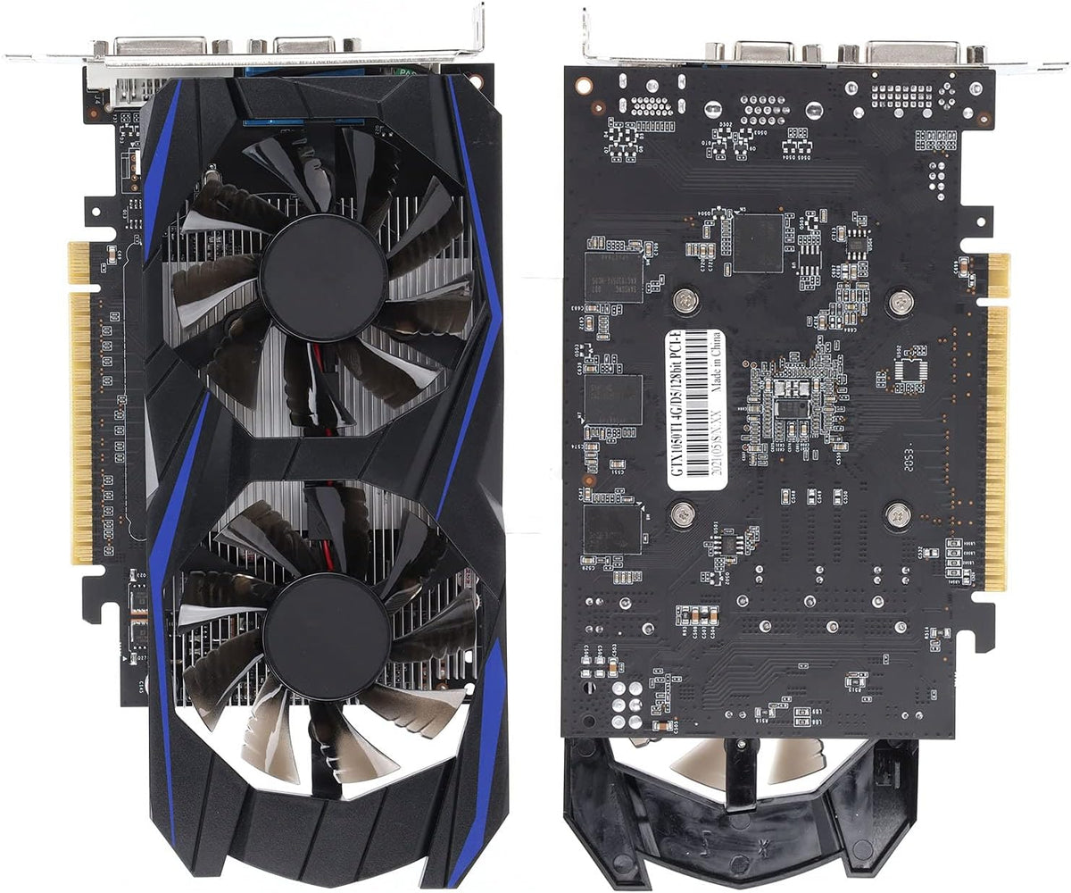 4G DDR5 128bit 640 Units 700MHz Dual Fan Desktop Computer Graphics Card with PCI Express 2.0 A49463