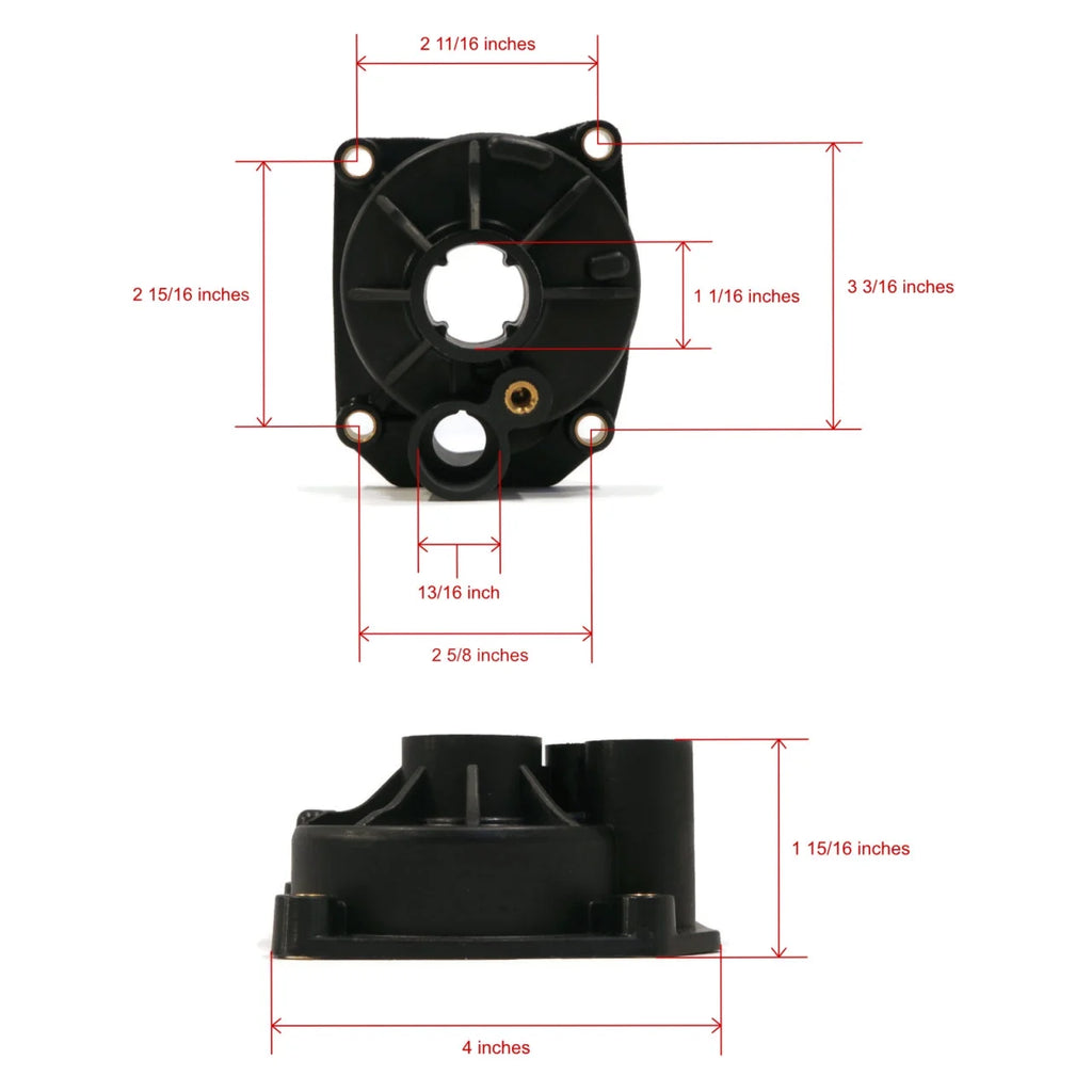 Water Pump Impeller Kit for 1984 Evinrude 75 HP Boat V899