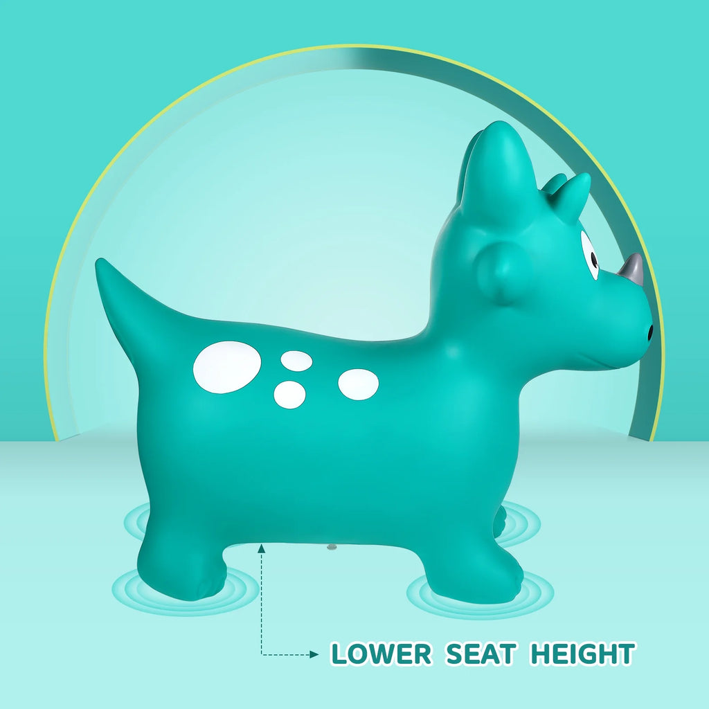 Bouncing Dinosaur Inflatable Hopper Toy Q681958