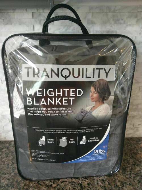 18 lbs Weighted Blanket with Washable Cover P87404