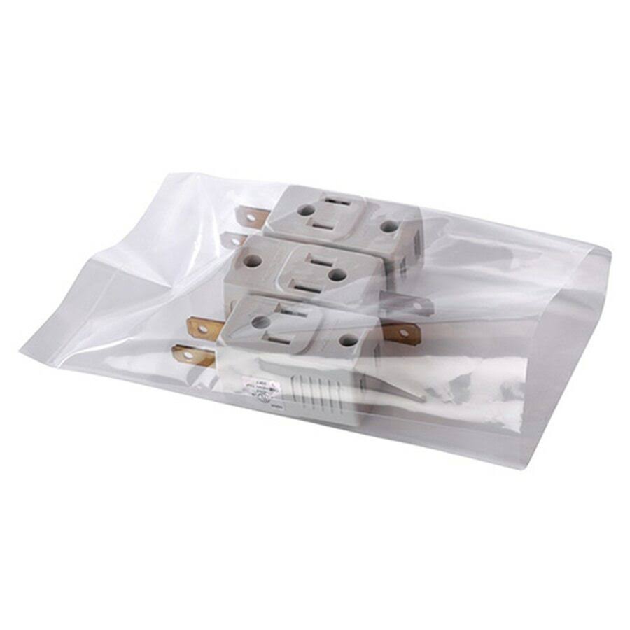 4 mil Clear Poly Bags, 8 x 24, 1000/Case E47980