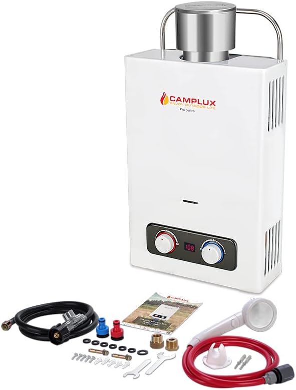 1.58 GPM Outdoor Propane Water Heater with S/S Rain Cap Z243