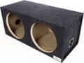 Dual 12 Sealed Carpeted Subwoofer Enclosure A5578