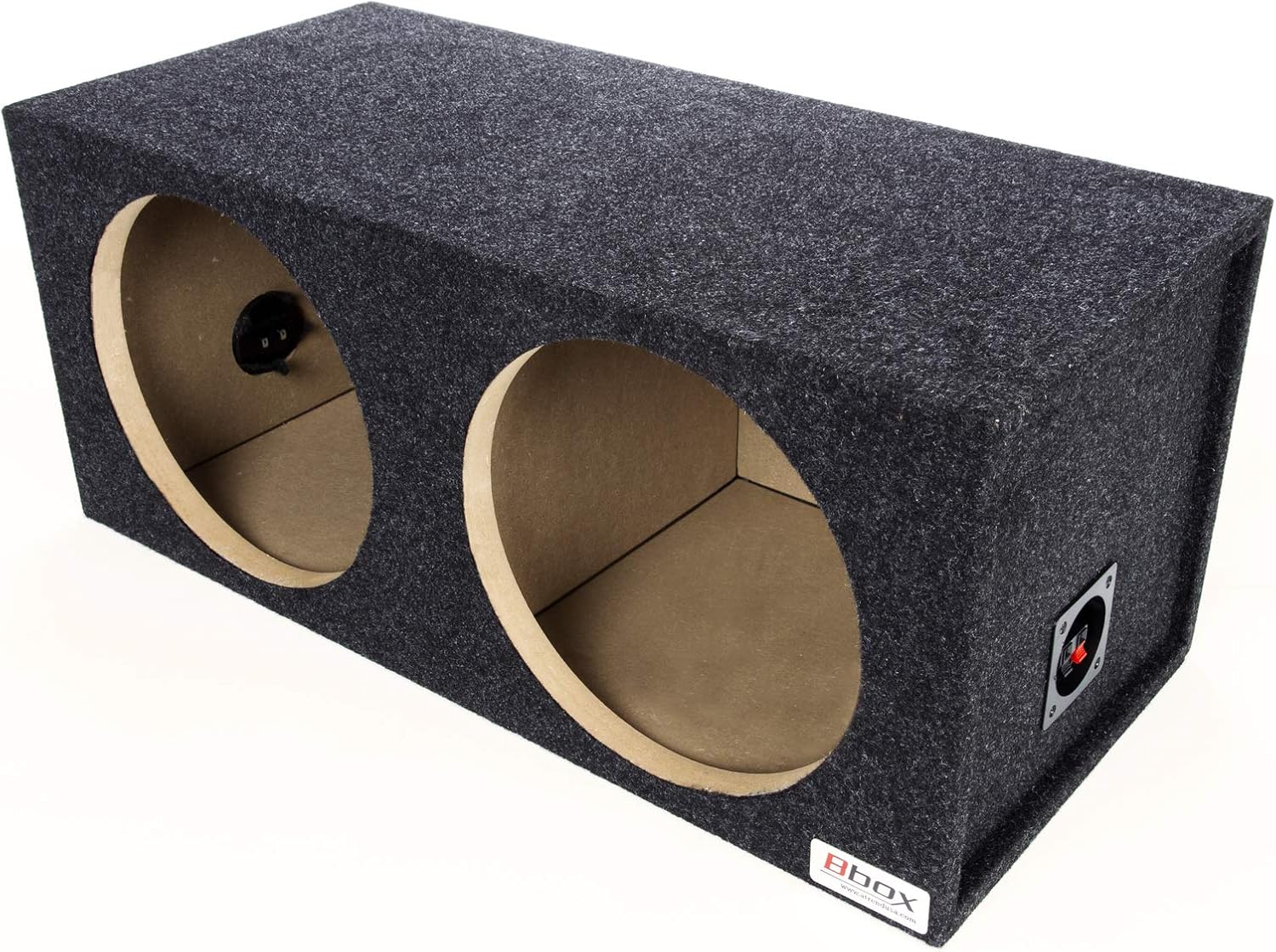 Dual 12 Sealed Carpeted Subwoofer Enclosure A5578