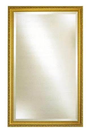 Antique Gold Finish Medicine Cabinet D288217